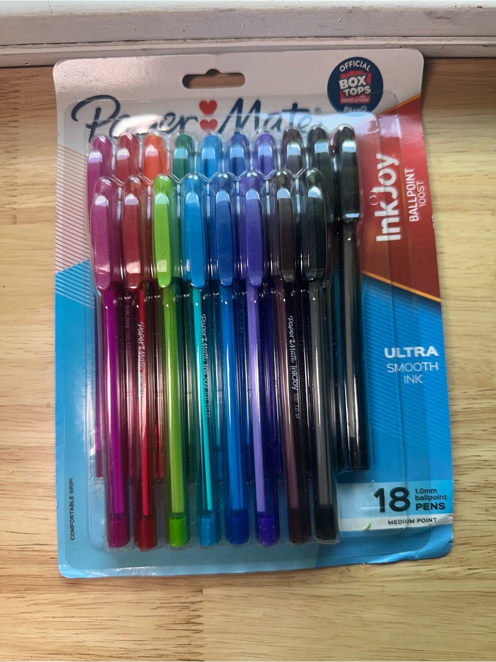 Paper Mate InkJoy 18-Pack Multicolor Ballpoint Pens – Assorted Colors